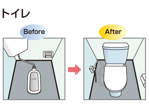 トイレBefore-After